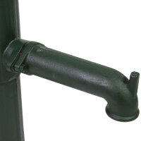 Schwengelpumpe + Pumpenständer Klassisches Design Gusseisen Handpumpe Gartenpumpe Ständer