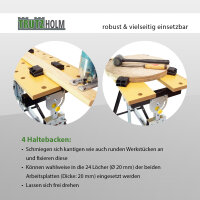 2er Set 100 kg Werkbank Klappbar höhenverstellbar Werktisch Spanntisch Arbeitstisch