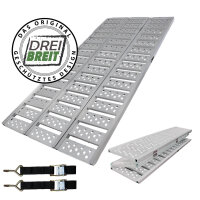 DREIBREIT by TRUTZHOLM 2-fach Auffahrrampe klappbar 215cm...