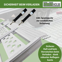 DREIBREIT by TRUTZHOLM 2-fach Auffahrrampe klappbar 215cm Tragkraft 1020kg Alu Verladerampe gelocht