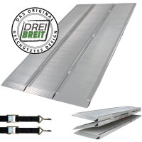 DREIBREIT by TRUTZHOLM Alu Auffahrrampe 222 cm 2-fach...