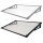 Vordach 120x80 120x90 150x90 aus Aluminium Haustürdach Überdachung Türeingang grau/schwarz