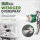 HVLP Lackierpistole mit 3 Edelstahldüsen 1,4mm 1,7mm 2,0mm 600ml Becher