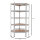 Eckregal 180x75x30 cm  Schwerlastregal Steckregal Lagerregal Kellerregal 875 kg Traglast