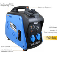 Güde Inverter Generator Stromerzeuger Notstromaggregat ISG 2000-2
