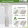 TRUTZHOLM 1 x Alu Auffahrrampe 150 x 21,5 cm 200 kg rutschhemmend starr Fahrradrampe Verladerampe