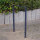 5 x Fahrradanlehnbügel 115 x 76 cm Flachstahl 13 mm Anthrazit Einbetonieren Fahrradständer Parker Typ U