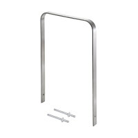 Fahrradanlehnbügel 117 x 80 cm Edelstahl 13 mm...