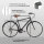 2 x Fahrradanlehnbügel 114 x 77 cm Flachstahl 13 mm Anthrazit Einbetonieren Fahrradständer Parker Typ H