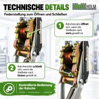Handhebelseilzug Seilwinde Flaschenzug Hebezug Seilzug 2000 kg kraftvolle Übersetzung