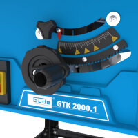 GÜDE Tischkreissäge GTK 2000.1 – 2.000 W, 250 mm HM-Sägeblatt, inkl. Untergestell 55262