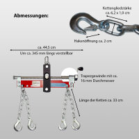 Balancierer Positionierer für Motorkran Kran Werkstattkran Hebekran 750 kg