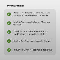 Balancierer Positionierer für Motorkran Kran Werkstattkran Hebekran 750 kg