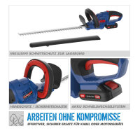 Güde Akku Heckenschere HS 18-201-05 18V E³ Akkusystem 2,0Ah Akku Ladegerät 58596