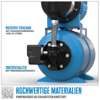 Güde Hauswasserwerk HWW 1100.1 VF 4600 l/h, Förderhöhe max. 46 m, Ansaughöhe max. 8m 93906