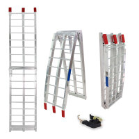 TRUTZHOLM 1x Auffahrrampe Alu klappbar 180 cm Traglast...