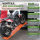 TRUTZHOLM 1x Auffahrrampe klappbar 228 cm Traglast 340 kg Alu Motorradrampe Verladerampe orange