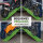 TRUTZHOLM 1x Auffahrrampe klappbar 228 cm Traglast 340 kg Alu gelocht Motorradrampe Rampe grün