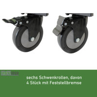 TRUTZHOLM Werkstattwagen Deluxe XXL 20 Schubladen inkl. 4 Schubladen 135 tlg. bestückt