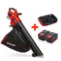 Einhell Akku Laubsauger VENTURRO 18/210 Laubbläser +...