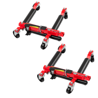 2x Rangierhilfe Wagenheber PKW Auto Rangierroller...
