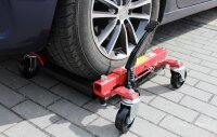 2x Rangierhilfe Wagenheber PKW Auto Rangierroller Rangierwagenheber