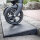 Terrasoft 1x Bordsteinrampe 1000 x 250 x 45 mm Schwellenrampe Rollstuhlrampe Auffahrrampe schwarz