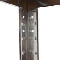 4x Schwerlastregal 180x90x40 cm 875 kg mit 5 Böden je Regal