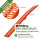 TRUTZHOLM 2x Auffahrrampe klappbar 228 cm Traglast 680 kg Alu orange gelocht Rampen Motorradrampen