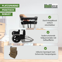 Aluminium Sackkarre klappbar 80 kg Traglast geringes Eigengewicht