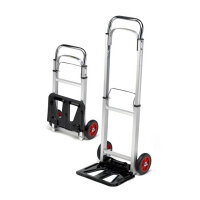 Aluminium Sackkarre klappbar 90kg Traglast Transportkarre...