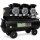 Flüster Kompressor Luftdruckkompressor 100L Kessel 62 dB leise 4500W - 738L/min