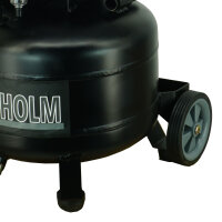 Silent Flüsterkompressor 36L vertikal Kompressor leise 900 W, 62dB, 8 bar inkl. Zubehör