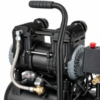 TRUTZHOLM Flüsterkompressor 9L Compact – 900 W, 145 l/min, ölfrei, 8 bar, 16,9 kg