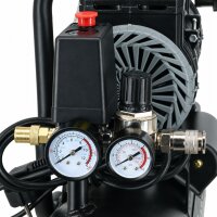 TRUTZHOLM Flüsterkompressor 9L Compact – 900 W, 145 l/min, ölfrei, 8 bar, 16,9 kg