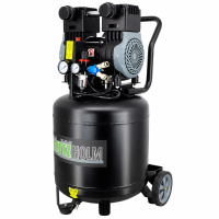 Silent Flüsterkompressor 50L vertikal Kompressor...