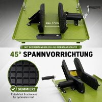 Motorradhebebühne hydraulisch 450 kg Extra-Breit 68 cm Parallelhub Montagerampe Heber in grün