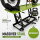 Motorradhebebühne hydraulisch 450 kg Extra-Breit 68 cm Parallelhub Montagerampe Heber in grün