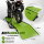Motorradhebebühne hydraulisch 450 kg Extra-Breit 68 cm Parallelhub Montagerampe Heber in grün