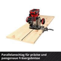 Einhell Akku-Oberfräse Kantenfräse TP-RO 18 Set Li BL - Solo
