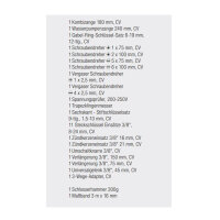 kwb Werkzeug-Koffer inkl. Werkzeug-Set, 51-teilig, gefüllt, robust und hochwertig