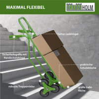 Treppensteiger Sackkarre XXL  pannensichere Räder 118 cm Höhe Treppensackkarre Sicherheitsgriffe