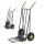 Paketkarre mit extra Ladefläche 42 cm Traglast 250 kg Stahlrahmen klappbar Stapelkarre Sackkarre
