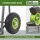 Paketkarre mit extra Ladefläche 42 cm Traglast 250 kg Stahlrahmen klappbar Stapelkarre Sackkarre