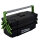 Werkzeugkiste 48x24x21 cm Kunststoff Griffe klappbar aus Stahl Werkzeugkasten Toolbox Organizer leer