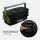Werkzeugkiste 48x24x21 cm Kunststoff Griffe klappbar aus Stahl Werkzeugkasten Toolbox Organizer leer