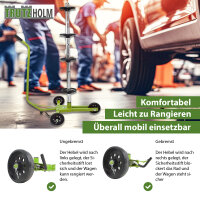 Felgenbaumwagen fahrbar 60x83x119 cm Traglast 100 kg Felgenbaum Reifenständer Reifenwagen Felgenständer