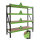 Industrieregal Milo 200x190x60 cm steckbar, erweiterbar 4 Ebenen 4 Tonnen Schwerlastregal Lagerregal