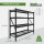 Schwerlastregal Enno 180x190x60 cm 3200 kg aus Stahl Stecksystem 4 Gitterböden Lagerregal Pickregal