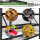 Schwerlastregal Enno 180x190x60 cm 3200 kg aus Stahl Stecksystem 4 Gitterböden Lagerregal Pickregal